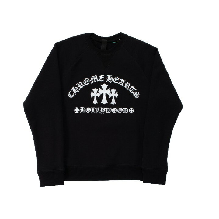 楽天市場】CHROME HEARTS SAILIN ON CREWNECK SWEATSHIRT BLACK クロム 