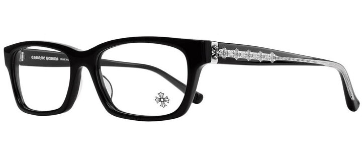 楽天市場】CHROME HEARTS DROP BOX Black 53-16-145 クロムハーツ 眼鏡 