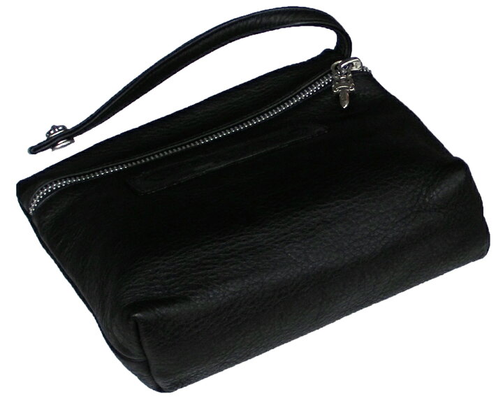 楽天市場】CHROME HEARTS LEATHER POUCH クロムハーツ レザーポーチ  