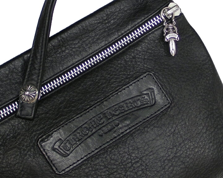 楽天市場】CHROME HEARTS LEATHER POUCH クロムハーツ レザーポーチ  