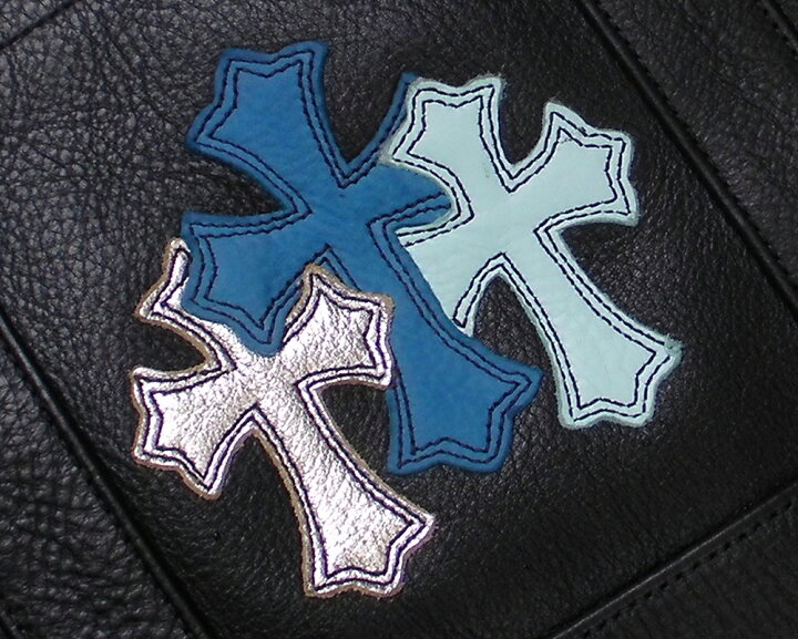 楽天市場】CHROME HEARTS MINI TOTE BAG LEATHER BLUE クロムハーツ  