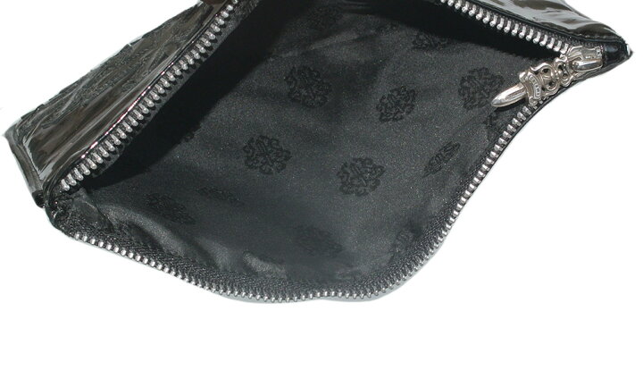 楽天市場】CHROME HEARTS PATENT LEATHER POUCH クロムハーツ パテント 