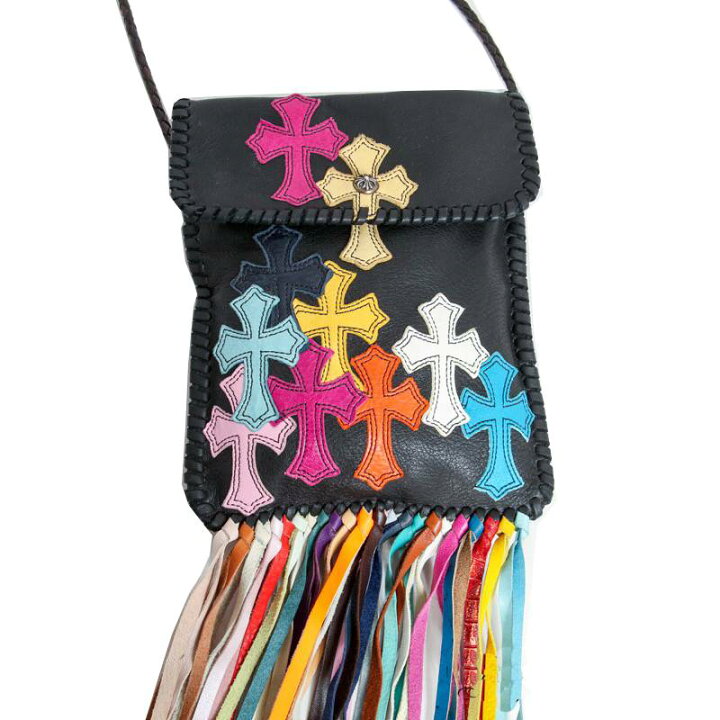 楽天市場】CHROME HEARTS BAG-JOJO/MULTI-COLOR CEMETERY CROSS W 