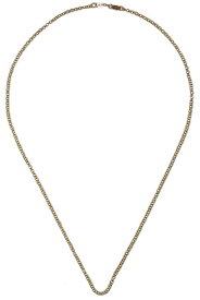 CHROME HEARTS 22K GOLD 16" ROLL CHAIN NECKLACEクロムハーツ 22Kゴールド　ネックチェーンロール　16インチ／ネックレス