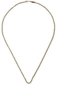 CHROME HEARTS 22K GOLD 16" ROLL CHAIN NECKLACENn[c 22KS[h@lbN`F[[@16C`^lbNX