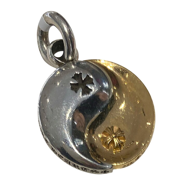 楽天市場】YIN YANG CHARM SILVER /22K GOLD SMALL CHARM クロムハーツ 