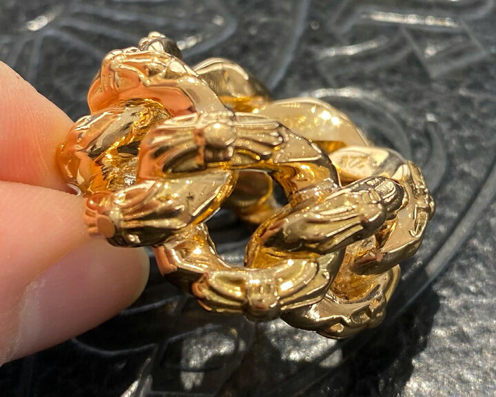 楽天市場】CHROME HEARTS XTRA FANCY RING 22K クロムハーツ 