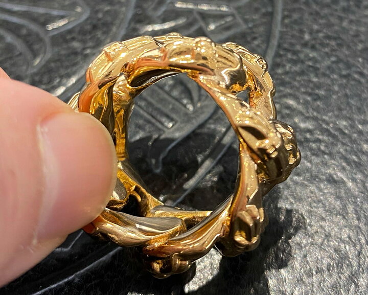 中古】 CHROME HEARTS クロムハーツ エクストラファンシーリング 甦ら 