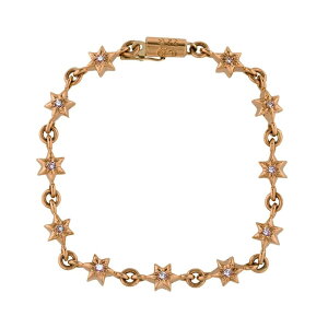 CHROME HEARTS STAR LINK BRACELET DIAMOND 22K Nn[c@X^[N@uXbg@_C@22