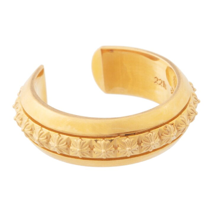 MH531 クロムハーツ OPEN BAND CH PLS リング 22号 CHROME HEARTS OPEN 