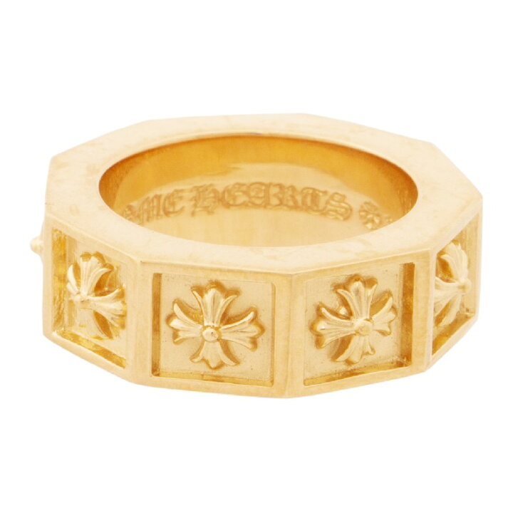 楽天市場】CHROME HEARTS ALPHABET BLOCK RING 22K クロムハーツ 