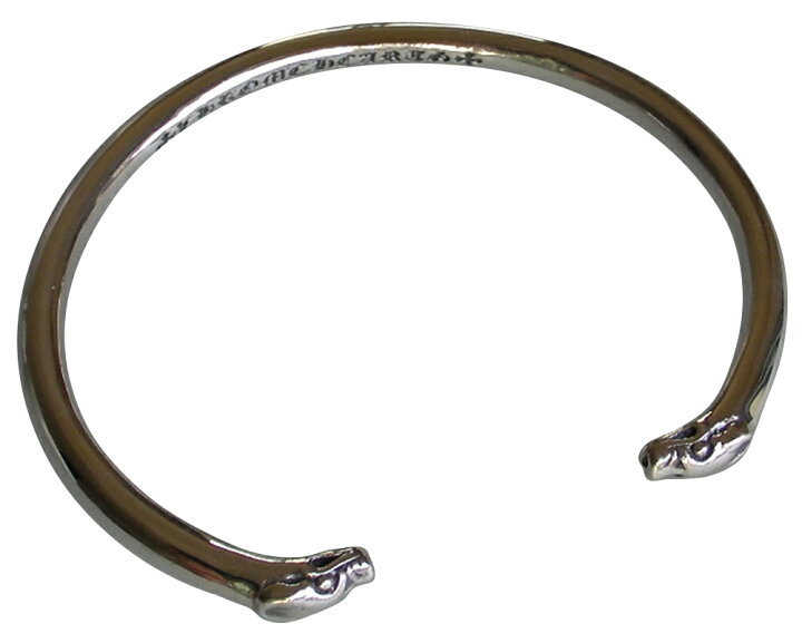 楽天市場】CHROME HEARTS DOUBLE DOG SKINNY BANGLE BRACELET クロム 