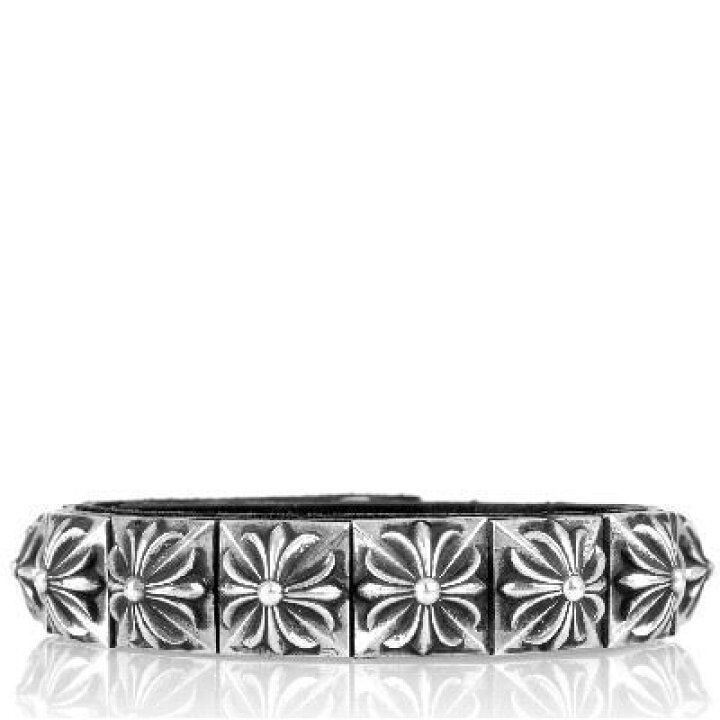 楽天市場】CHROME HEARTS PYRAMID STUDS LEATHER STRAP BRACELET  