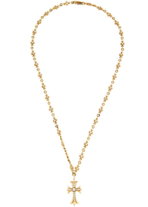 楽天市場】CHROME HEARTS 22K TINY E CROSS DOUBLE SIDE DIAMOND 