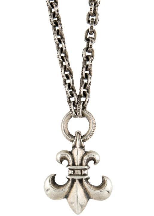 楽天市場】CHROME HEARTS BS FLEUR PAPER CHAIN NECKLACE WITH BS 