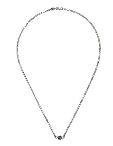 CHROME HEARTS CROSS BALL W/18" ROLL CHAIN SILVER NECKLACE Nn[c@NX{[@[`F[@lbNX@18C`