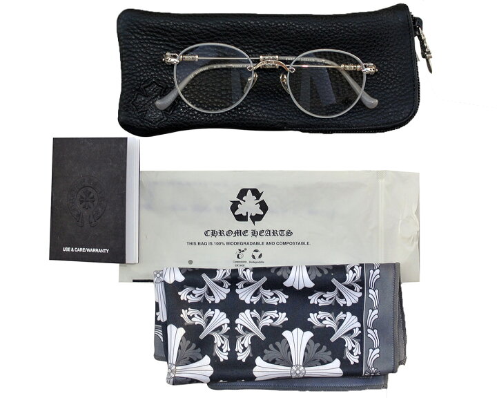 楽天市場】CHROME HEARTS EYEGLASSES BUBBA-A MBK/SS-MBK-P MATTE  