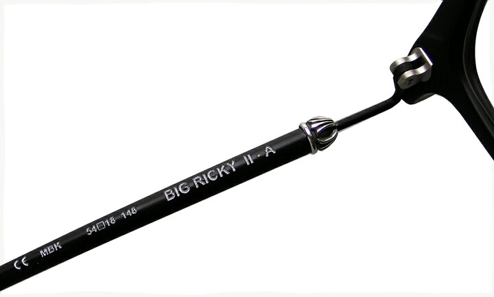 楽天市場】CHROME HEARTS BIG RICKY II-A BLACK 54-18-148 クロム 