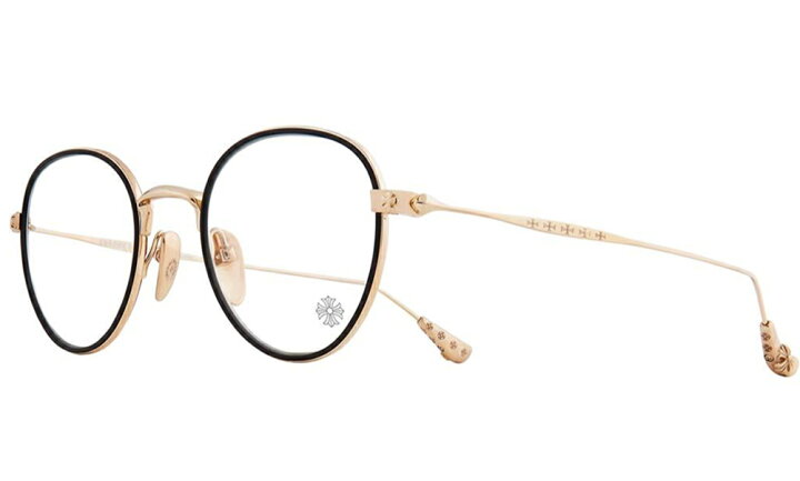 楽天市場】CHROME HEARTS BONE PRONE IV Matte Black/Gold Plated 49 