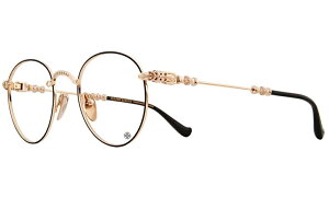 CHROME HEARTS BUBBA - A Matte Black/Gold Plated-Plastic@49-22-149 Nn[c ACEFA ዾ