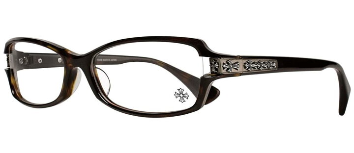 楽天市場】CHROME HEARTS DUTCH RUDDER Dark Tortoise 56-16-133 
