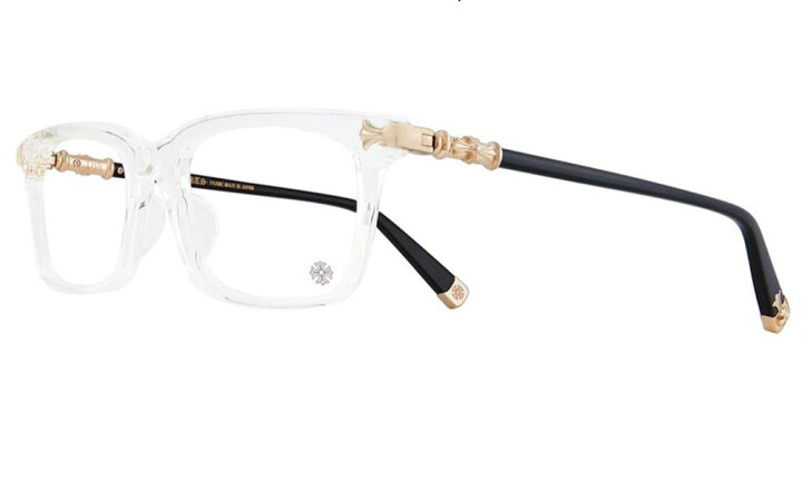 楽天市場】CHROME HEARTS FUN HATCH - A 54-18-148 CRYSTAL Black-18K 