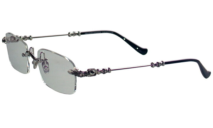 楽天市場】CHROME HEARTS PILLS III SHINY SILVER BLACK PLASTIC 55-20  