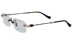 CHROME HEARTS PILLS III MATTE BLACK 18K GOLD PLATED 55-20-144 Nn[c ACEFA ዾ 2025 Eyewear Glasses