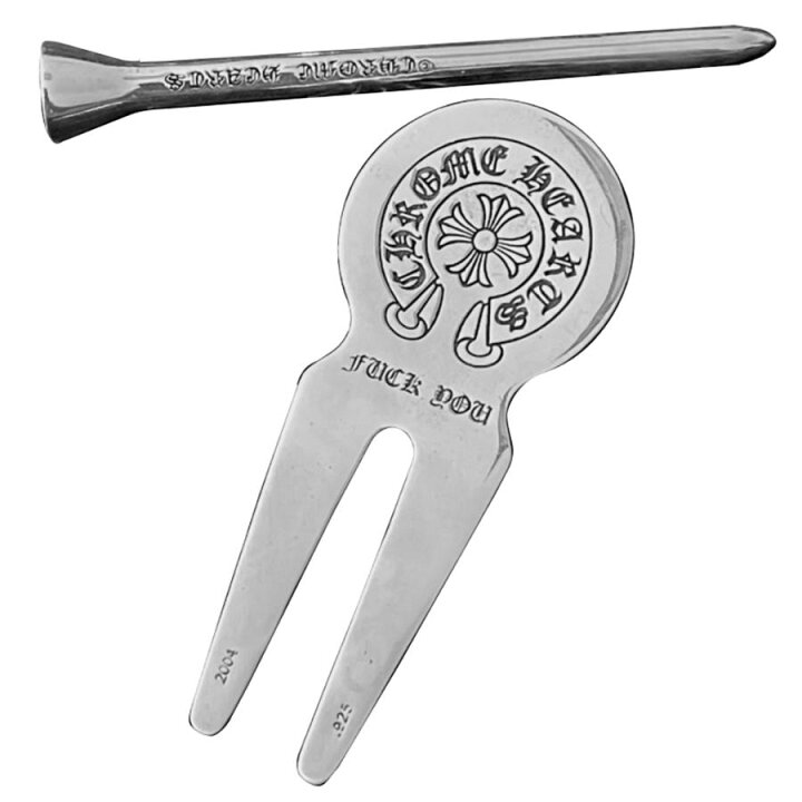 楽天市場】CHROME HEART GOLF TEE & DIVOT SET クロムハーツ ゴルフ 
