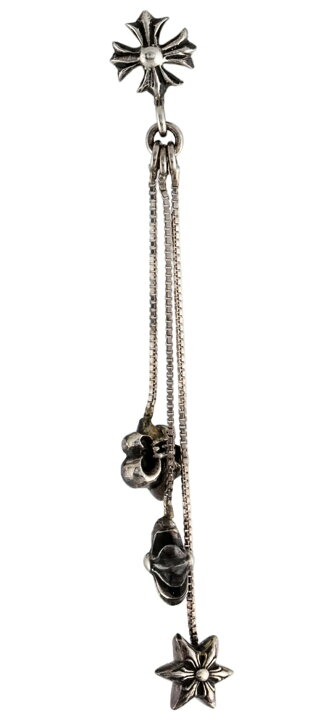 楽天市場】CHROME HEARTS JOJO EARRING (SINGLE) LEFT SIDE クロム  