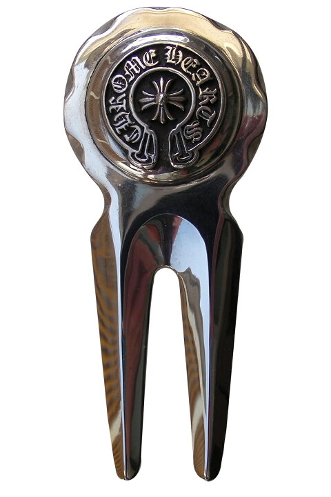 楽天市場】CHROME HEARTS GOLF DIVOT REPAIR TOOL W/HORSESHOE LOGO 