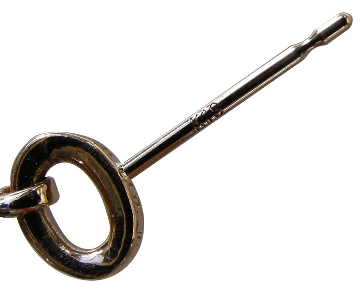 楽天市場】CHROME HEARTS 22K TINY E CH PLUS STUD EARRING SOLITAIRE  