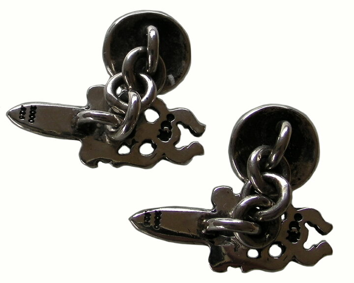 楽天市場】CHROME HEARTS DAGGER CUFFLINKS クロムハーツ ダガー 