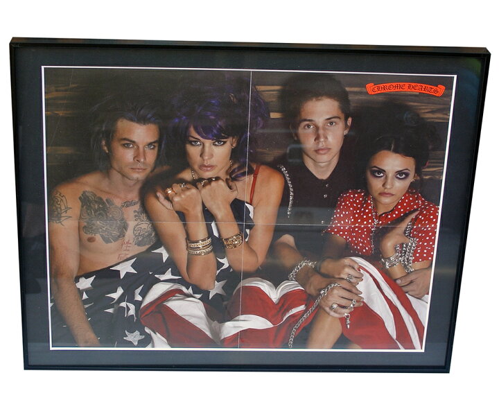楽天市場】CHROME HEARTS ORIGINAL POSTER ART FLAG クロムハーツ ｜その他 