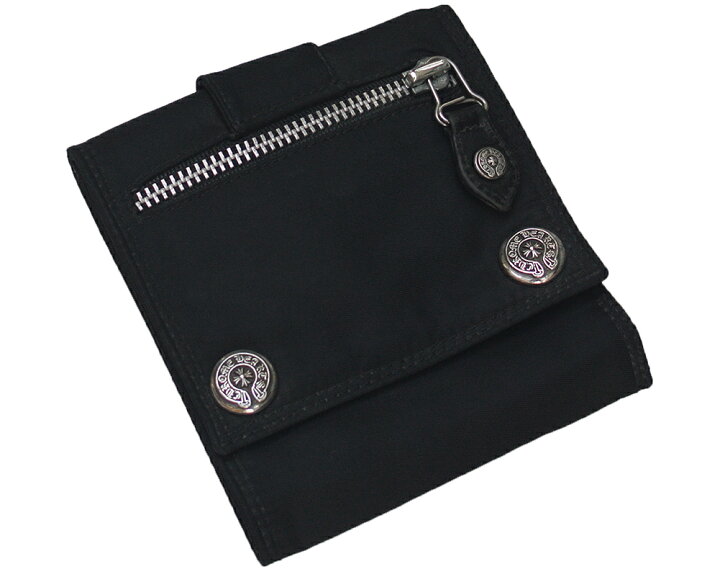 CHROME HEARTS クロムハーツ 3 FOLD NYLON WALLET ラージ3フォールド  