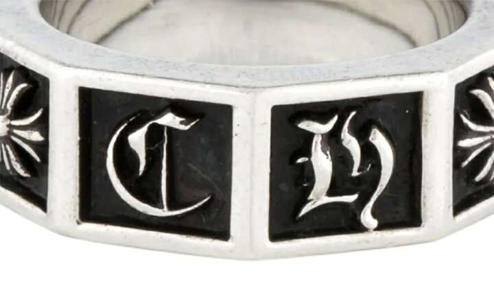 楽天市場】CHROME HEARTS ALPHABET BLOCK RING クロムハーツ 