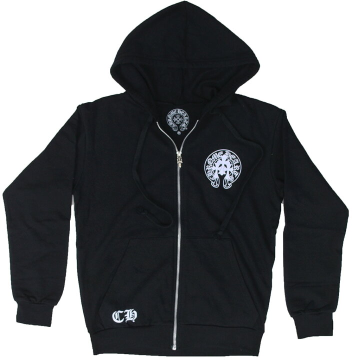楽天市場】CHROME HEARTS HOODIE ZIP CEMETERY CROSS クロムハーツ 