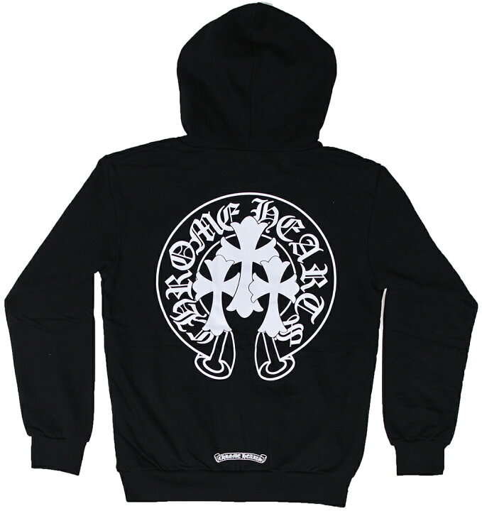 楽天市場】CHROME HEARTS HOODIE ZIP CEMETERY CROSS クロムハーツ 