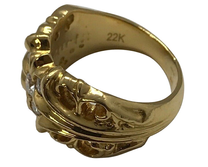 楽天市場】CHROME HEARTS 22K K&T RING PAVE DIAMOND クロムハーツ 22 