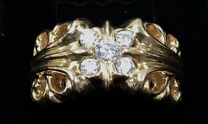 楽天市場】CHROME HEARTS 22K K&T RING PAVE DIAMOND クロムハーツ 22 