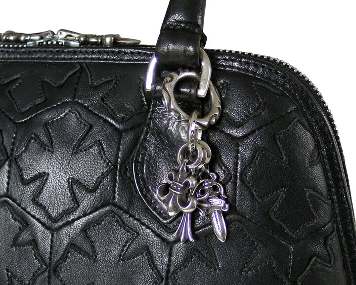 楽天市場】CHROME HEARTS MO BAG SMALL CH PLUS BLACK LEATHER クロム 