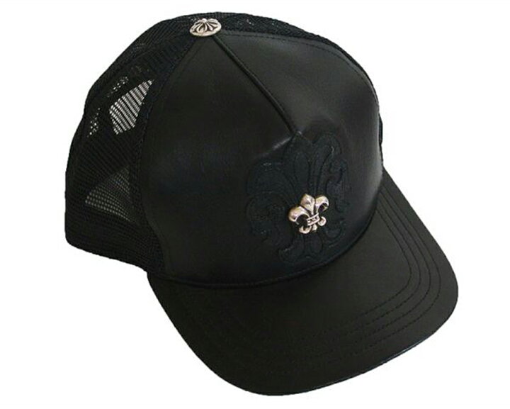 楽天市場】CHROME HEARTS TRUCKER CAP LEATHER FRONT BS FLEUR クロム 