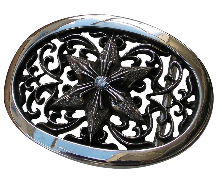 Chrome Hearts OVAL STAR STRAP1.5/1.5バックル 【公式通販】 クロム 