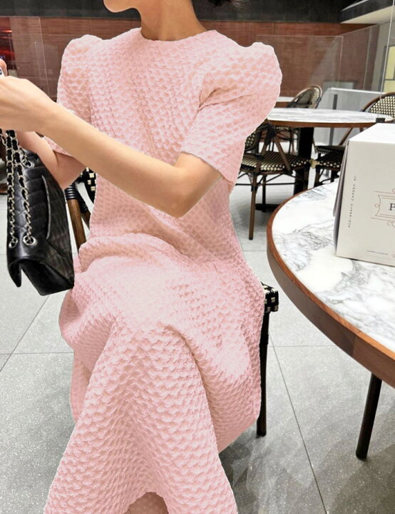 楽天市場】即納 クーポン利用で3,860円☆ ワンピース ジャガードふくれ 