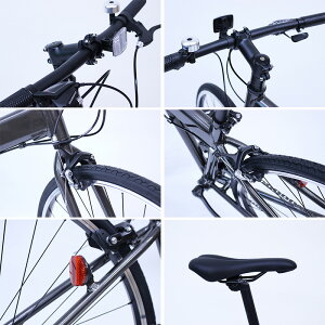 折りたたみ自転車700cクラシックミムゴシマノ製7段変速クロスバイク折りたたみ自転車