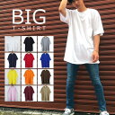 ビッグTシャツ 半袖 メンズ 無地 【 送料無料 】 ビッグシルエット Tシャツ 大きめ ロング丈 オーバーサイズ tシャツ ヘビーウェイト コットン ストリート系 ストリート 大きいサイズ ビックTシャツ ビックシルエット 白 黒 紺 グレー 赤 青 黄 ピンク