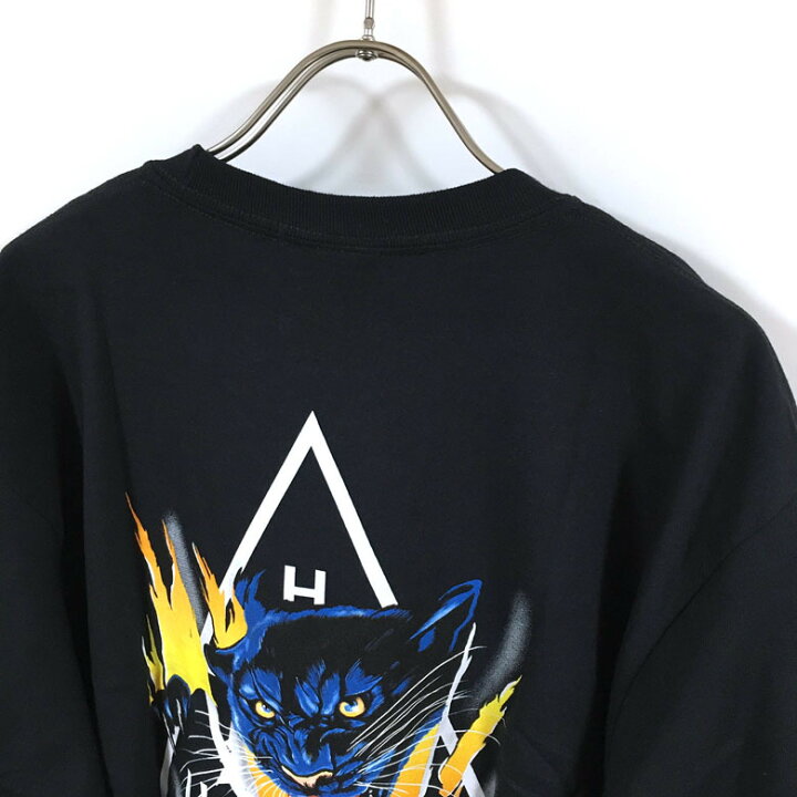 楽天市場 Huf ハフ Jungle Cat Tt 半袖 Tシャツ メンズ 送料無料 Hufworldwide キャット 猫 ネコ ねこ Ss Tshirt ショートスリーブ ストリート系 ファッション ブランド カジュアル スケーター スケート スケートボード 黒 ブラック パープル M L Xl