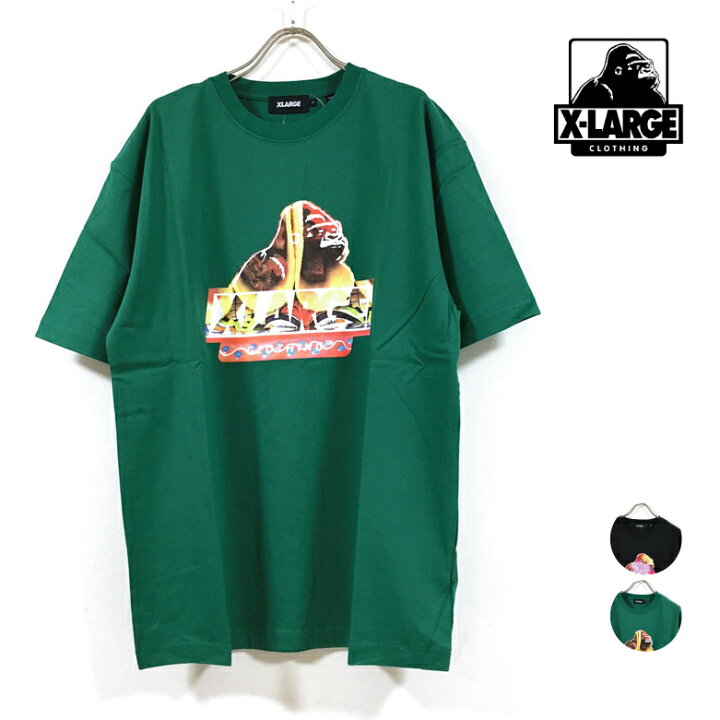 楽天市場 Xlarge エクストララージ Grub Slanted Og Tシャツ 半袖 メンズ 送料無料 ロゴ プリント Tshirt ショートスリーブ ファッション ストリート系 ワーク ヒップホップ Hip Hop スケートボード スケーター 黒 ブラック 緑 グリーン M L Xl Slab