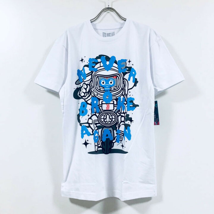 楽天市場 Never Broke Again ネヴァー ブローク アゲイン Tシャツ 半袖 メンズ 送料無料 Youngboy ヤングボーイ Nba プリント Ss Tshirt ショートスリーブ ストリート系 ファッション ブランド Us ラッパー Hip Hop ヒップホップ 白 ホワイト 黒 ブラック