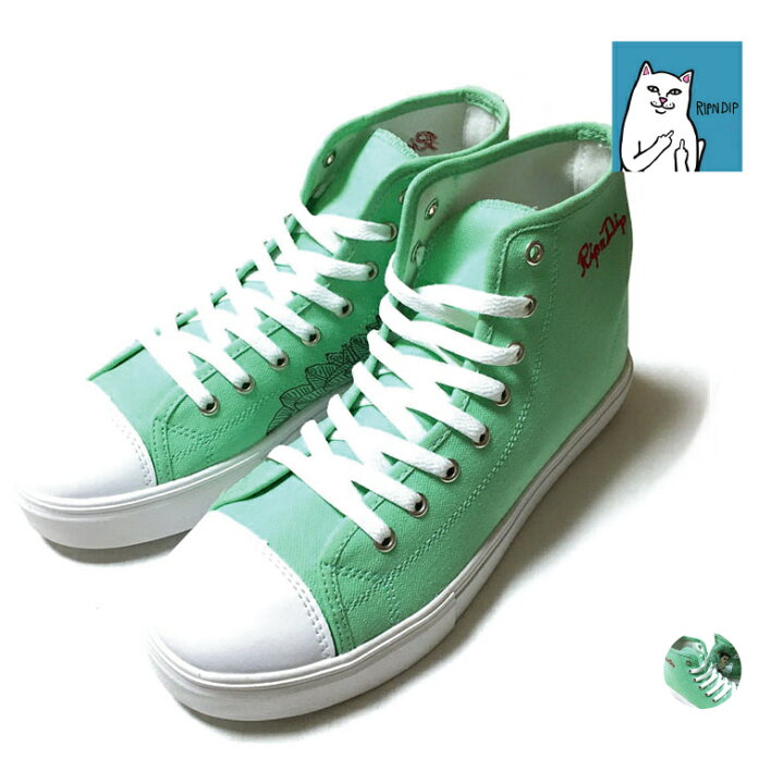 楽天市場】RIP N DIP リップンディップ Nermal Portrait High Tops 